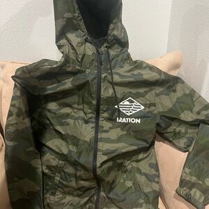 Iration Camouflage Hooded Jacket